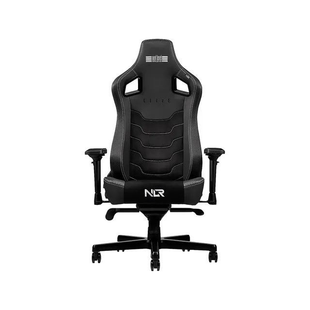 next-level-racing-elite-gaming-chair-black-leather-suede image 1