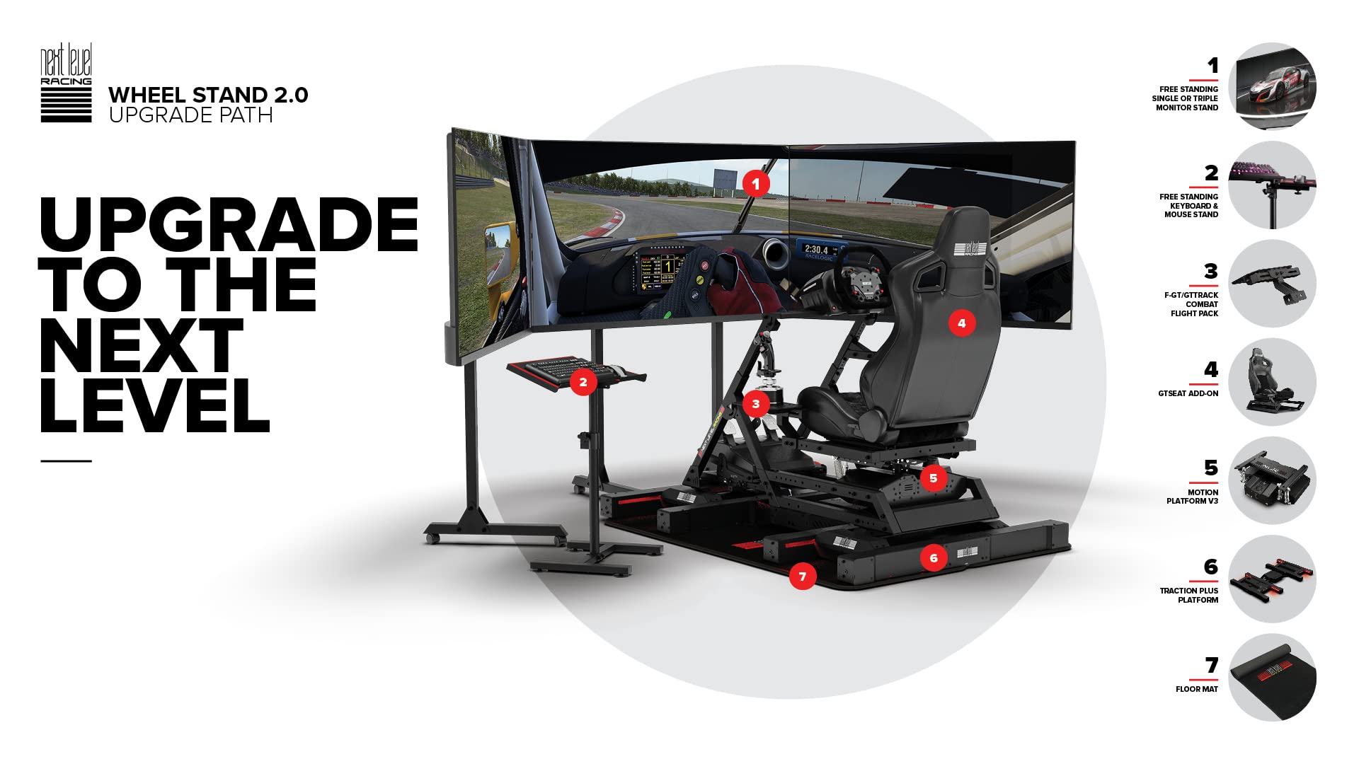 next-level-racing-wheel-stand-2-0-verst-rkter-klappbarer-wheel-stand image 6