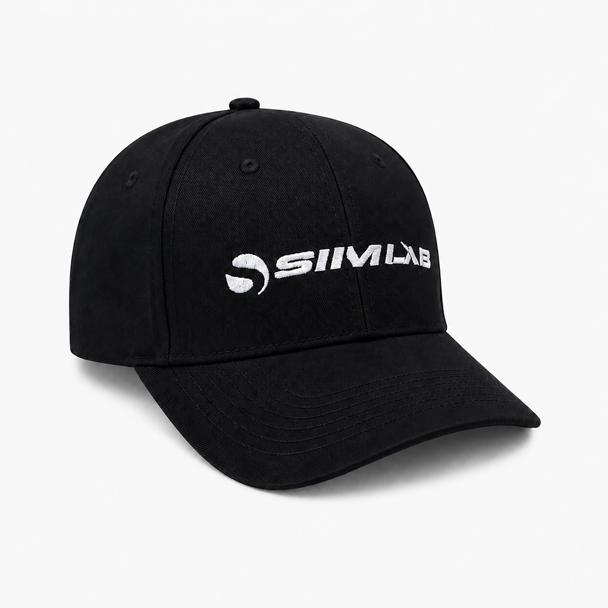 sim-lab-cap-basecap-mit-sticklogo-verstellbar-einheitsgr-e image 1