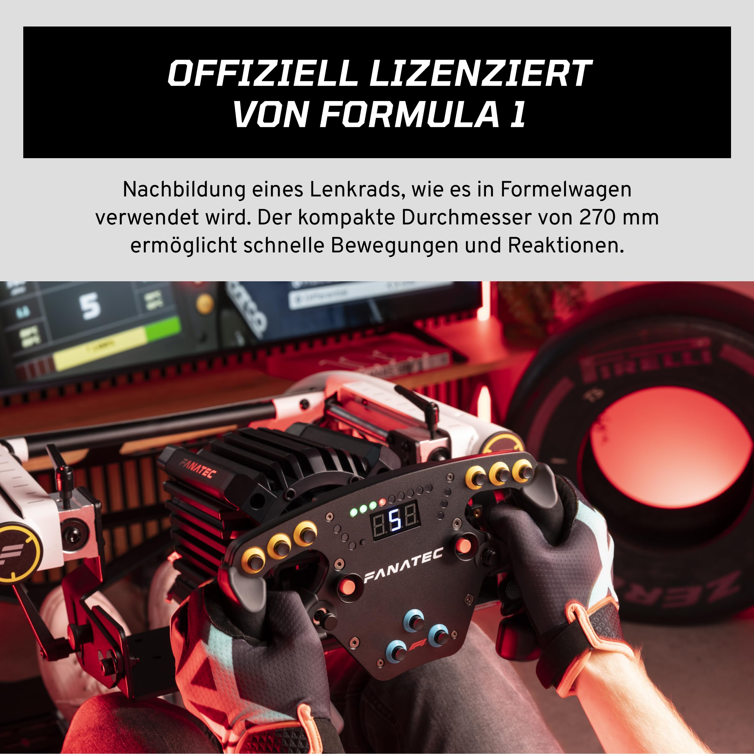 fanatec-clubsport-lenkrad-f1-esports-v2-sim-formula-lenkrad-270-mm-alcantara-f-r image 2