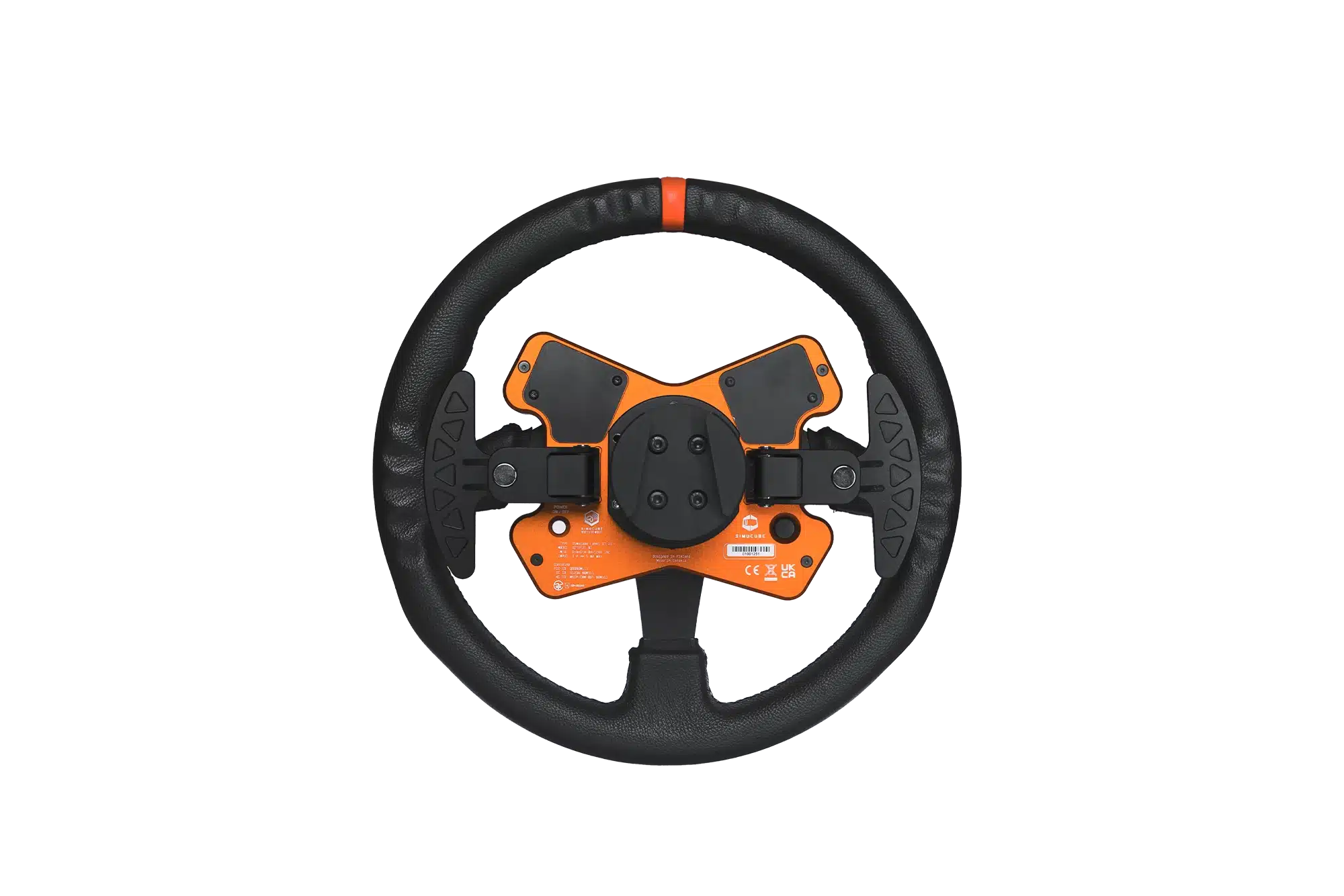 simucube-tahko-round-orange-edition-lenkrad-rund image 3