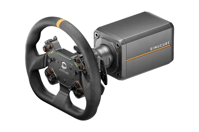simucube-valo-leather-lenkrad-simucube-3-wheelbase-direct-drive-bundle image 1