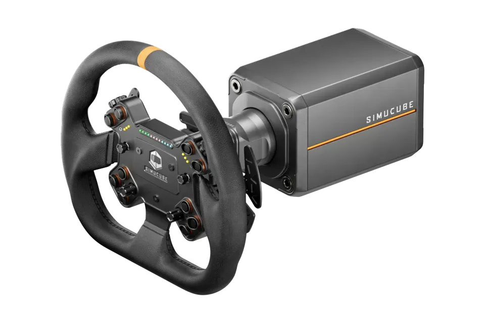 simucube-valo-leather-lenkrad-simucube-3-wheelbase-direct-drive-bundle image 1