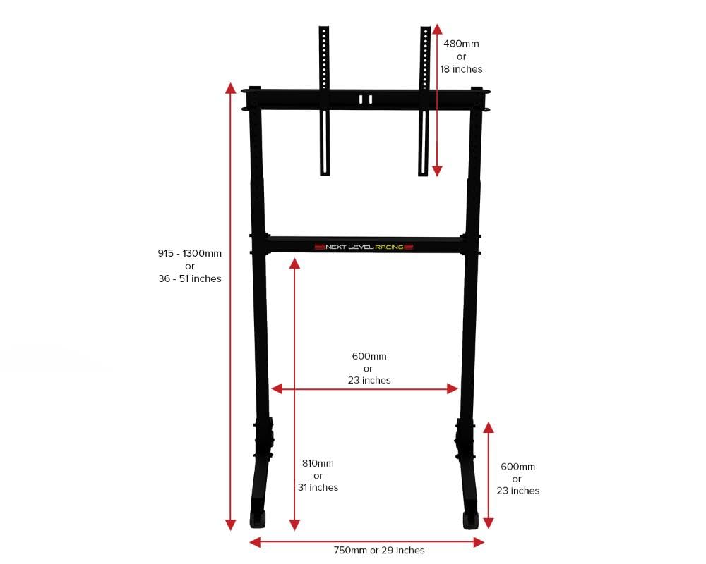 next-level-racing-free-standing-single-monitor-stand-24-85-zoll image 3