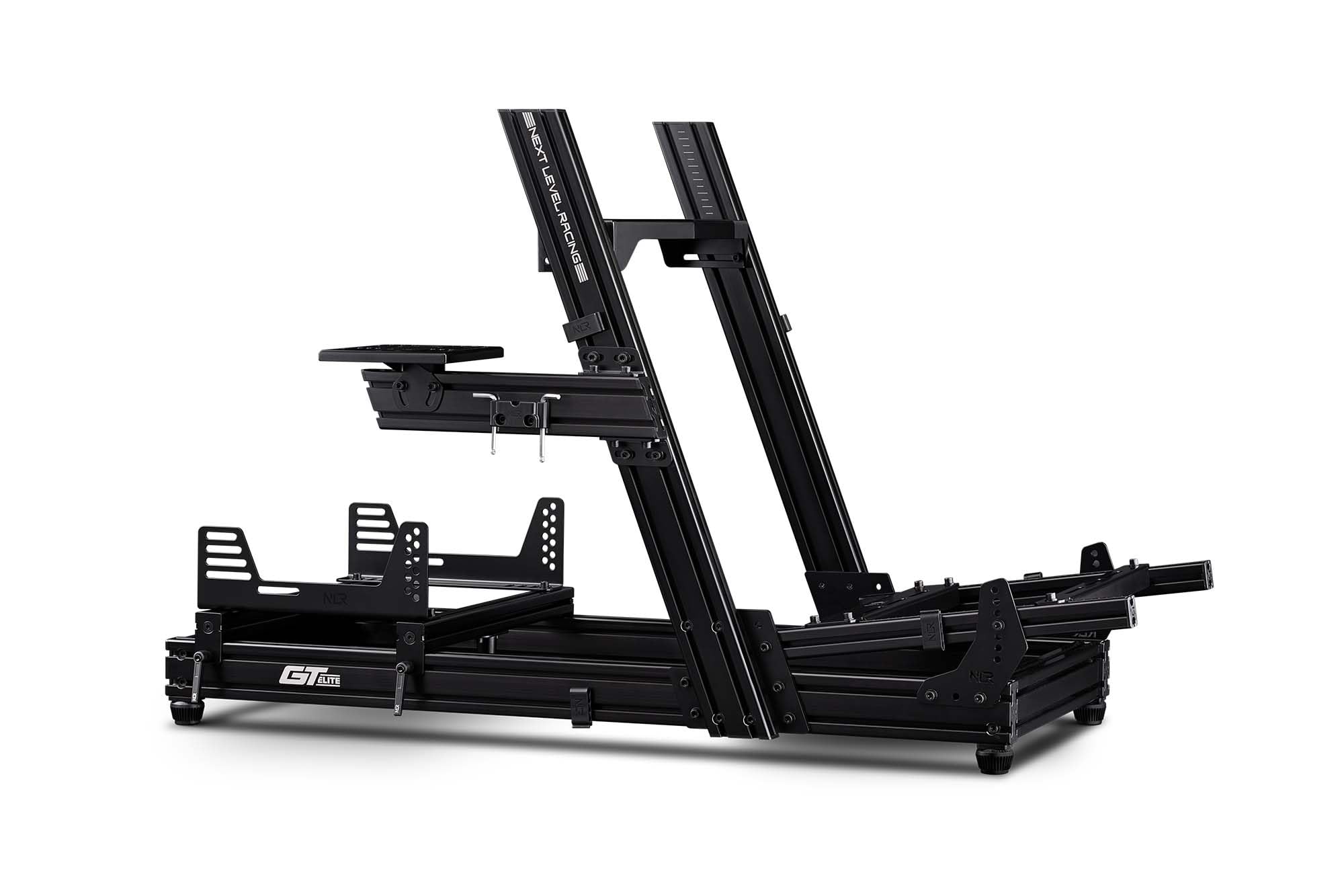 next-level-racing-gtelite-aluminium-simulator-cockpit-wheel-plate-edition image 1