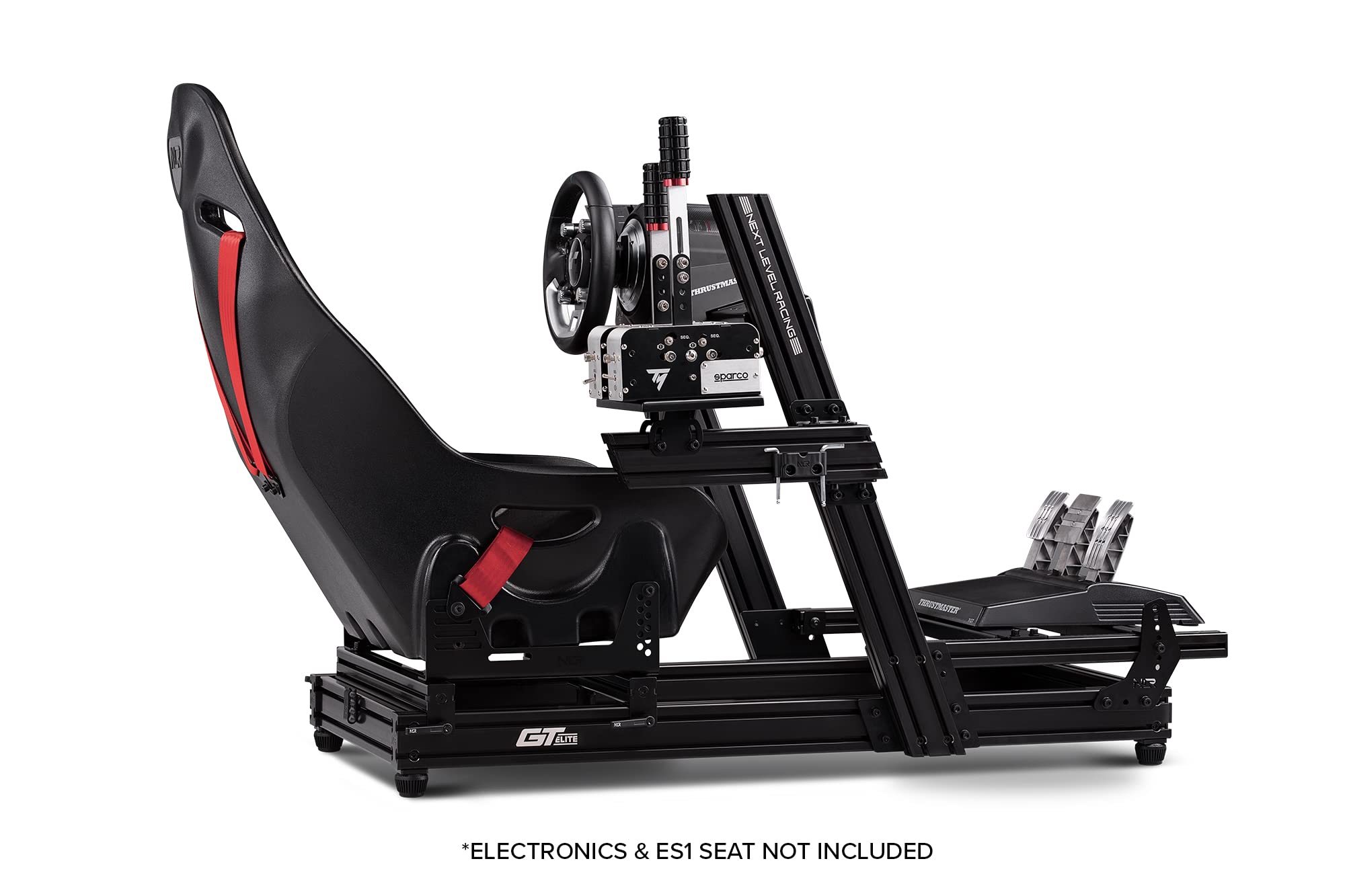 next-level-racing-gtelite-aluminium-simulator-cockpit-wheel-plate-edition image 4