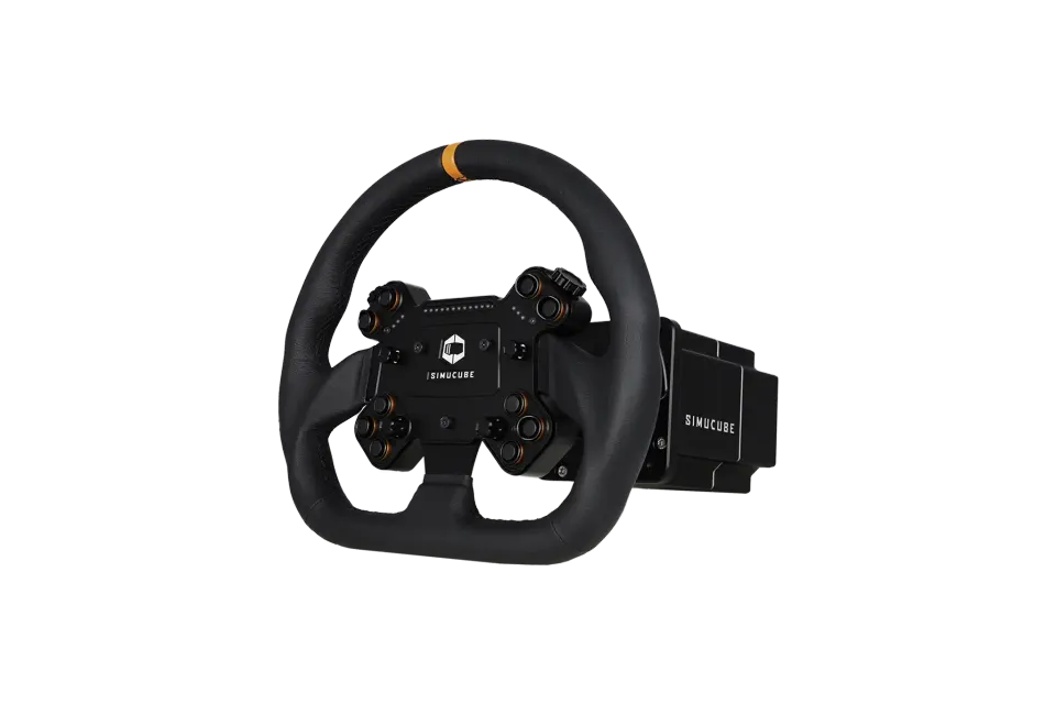 simucube-valo-gt-23-leather-lenkrad-simucube-2-wheelbase-bundle-direct-drive image 1