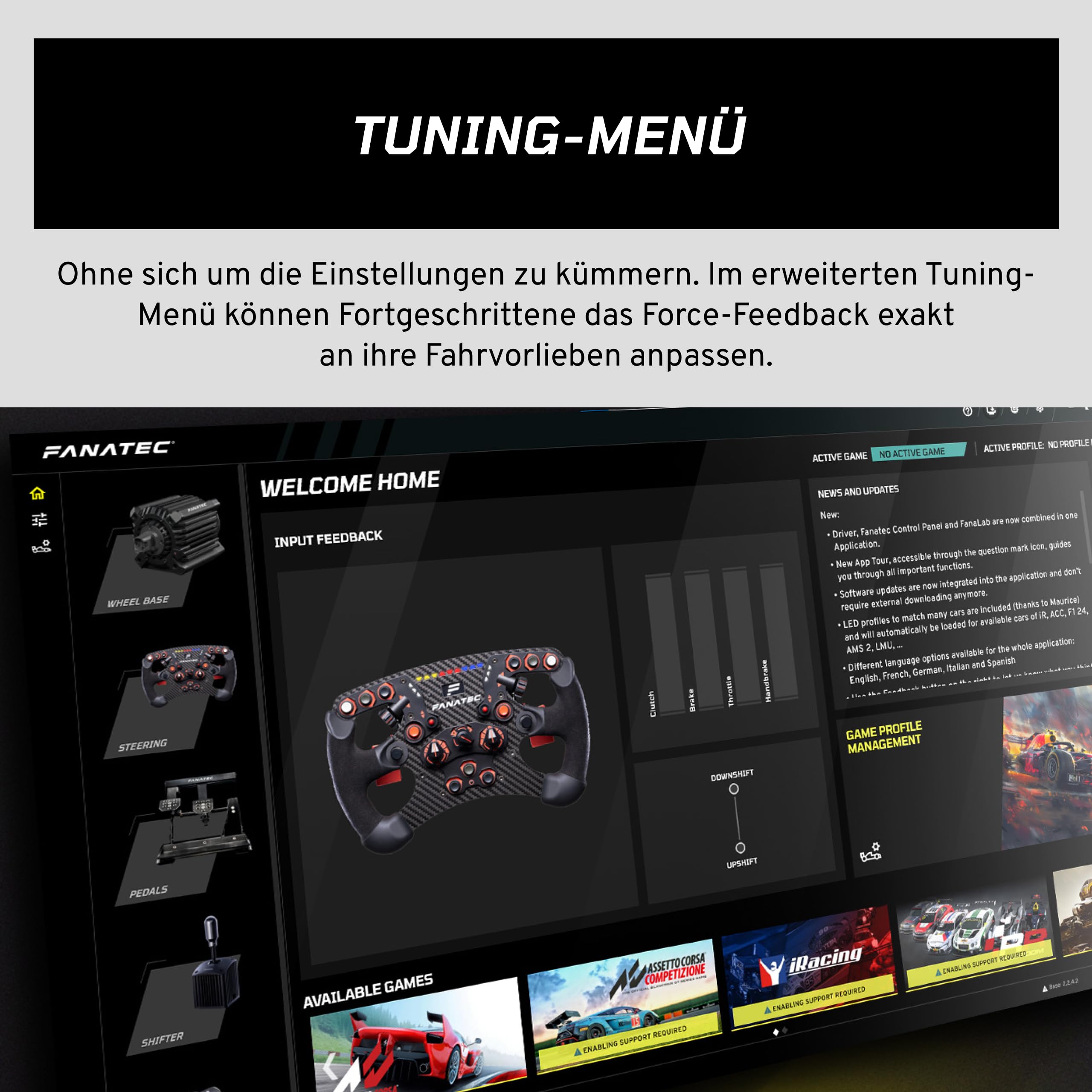 fanatec-csl-dd-qr2-wheel-base-direct-drive-lenkradbasis-f-r-pc-5-nm-8-nm-mit-boo image 3