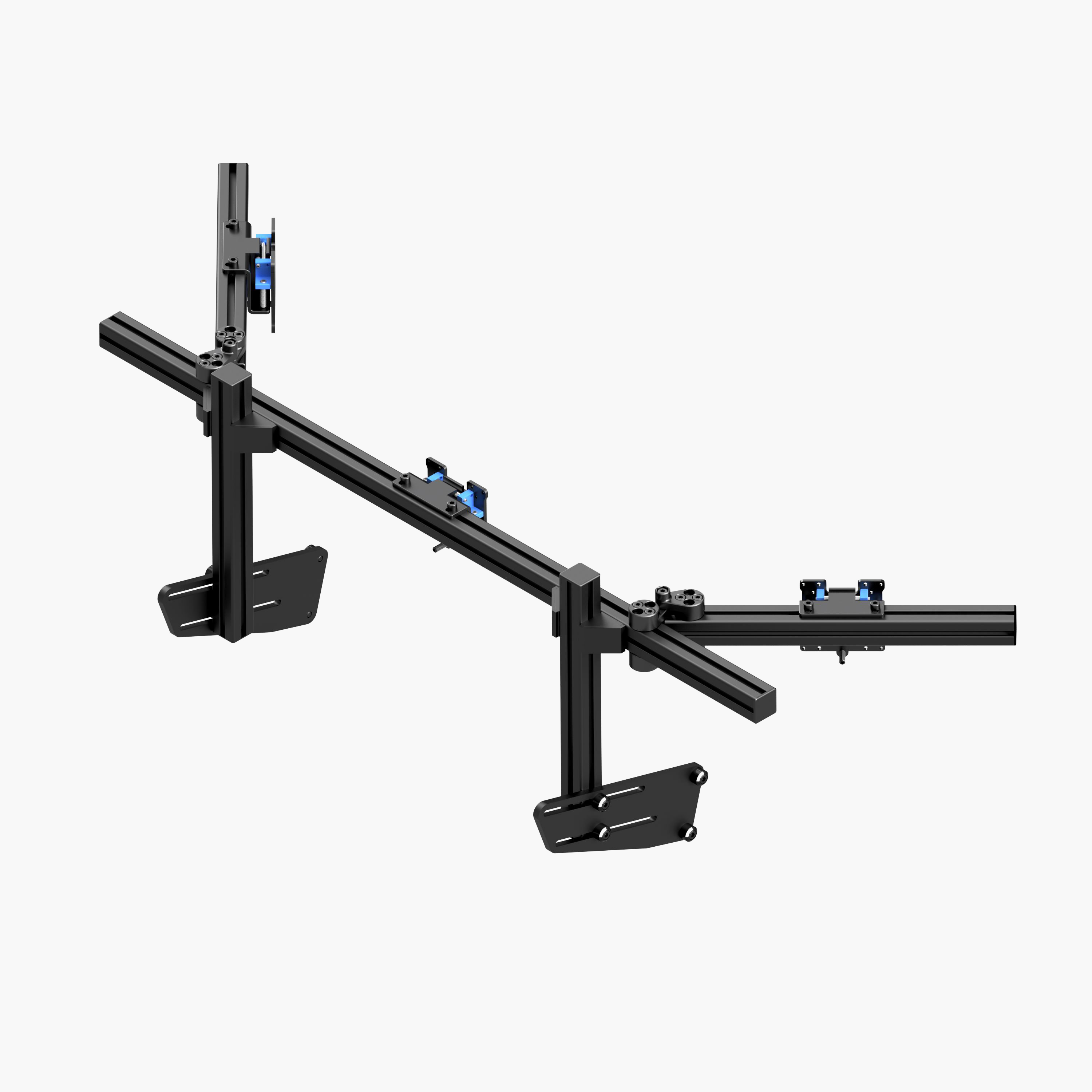 sim-lab-gt1-integrated-vario-monitor-mount image 2