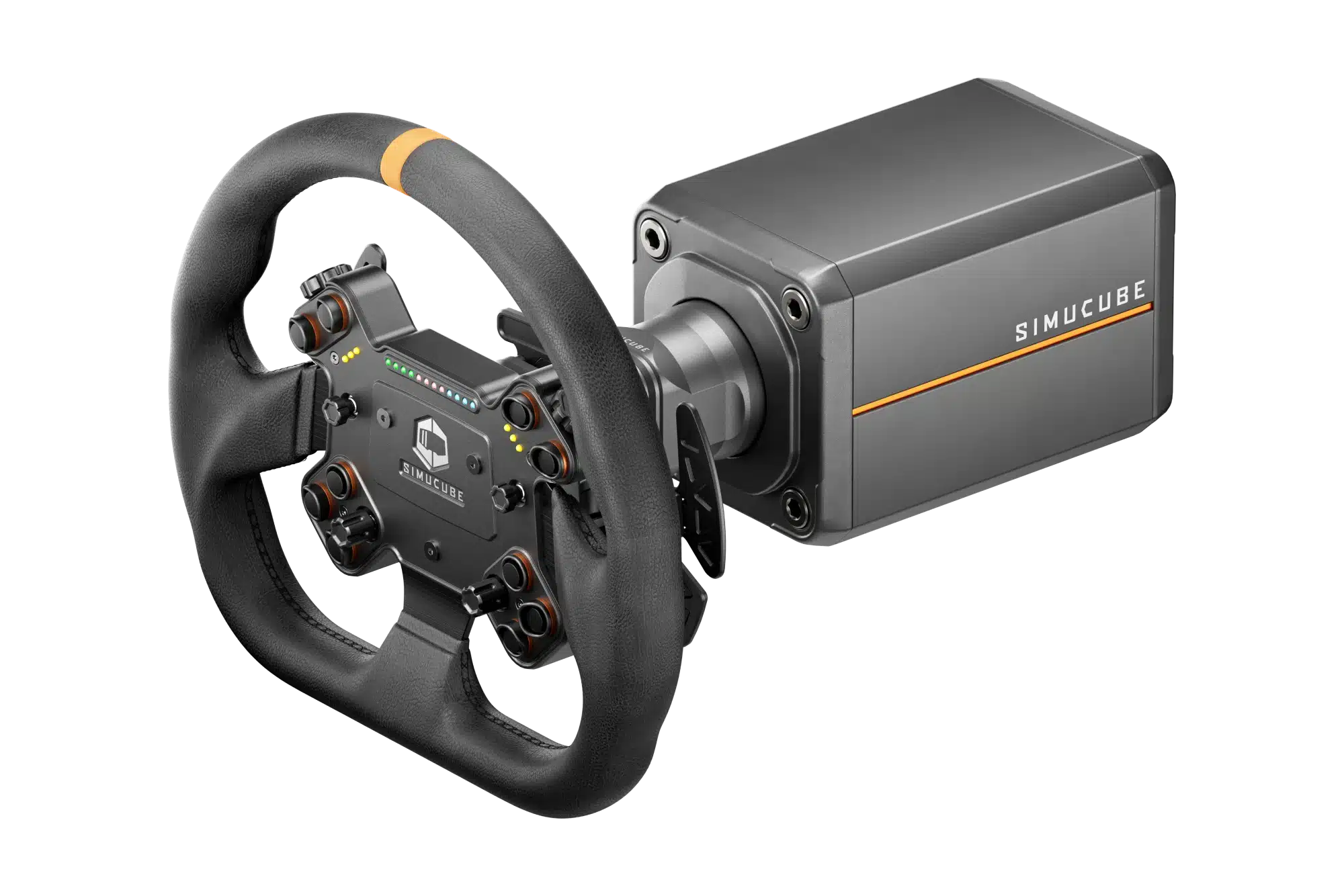 simucube-valo-leather-lenkrad-simucube-3-wheelbase-direct-drive-bundle image 1
