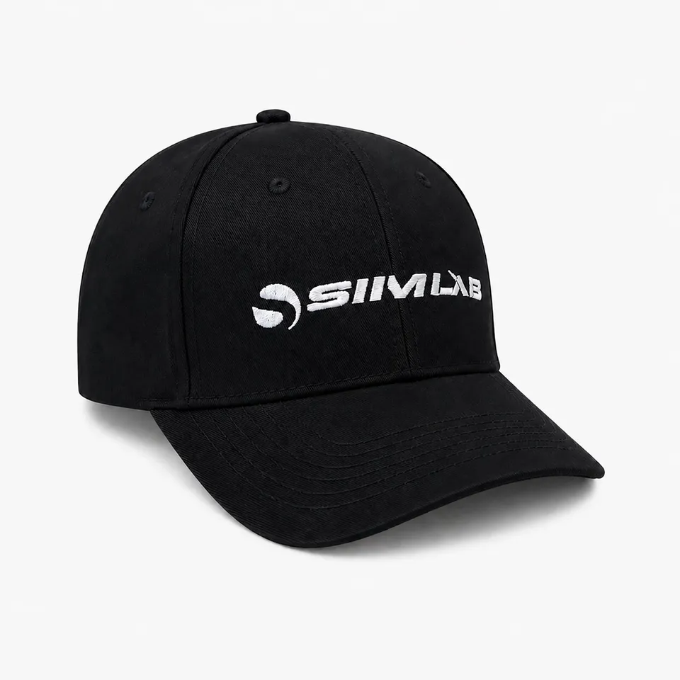 sim-lab-cap-basecap-mit-sticklogo-verstellbar-einheitsgr-e image 1