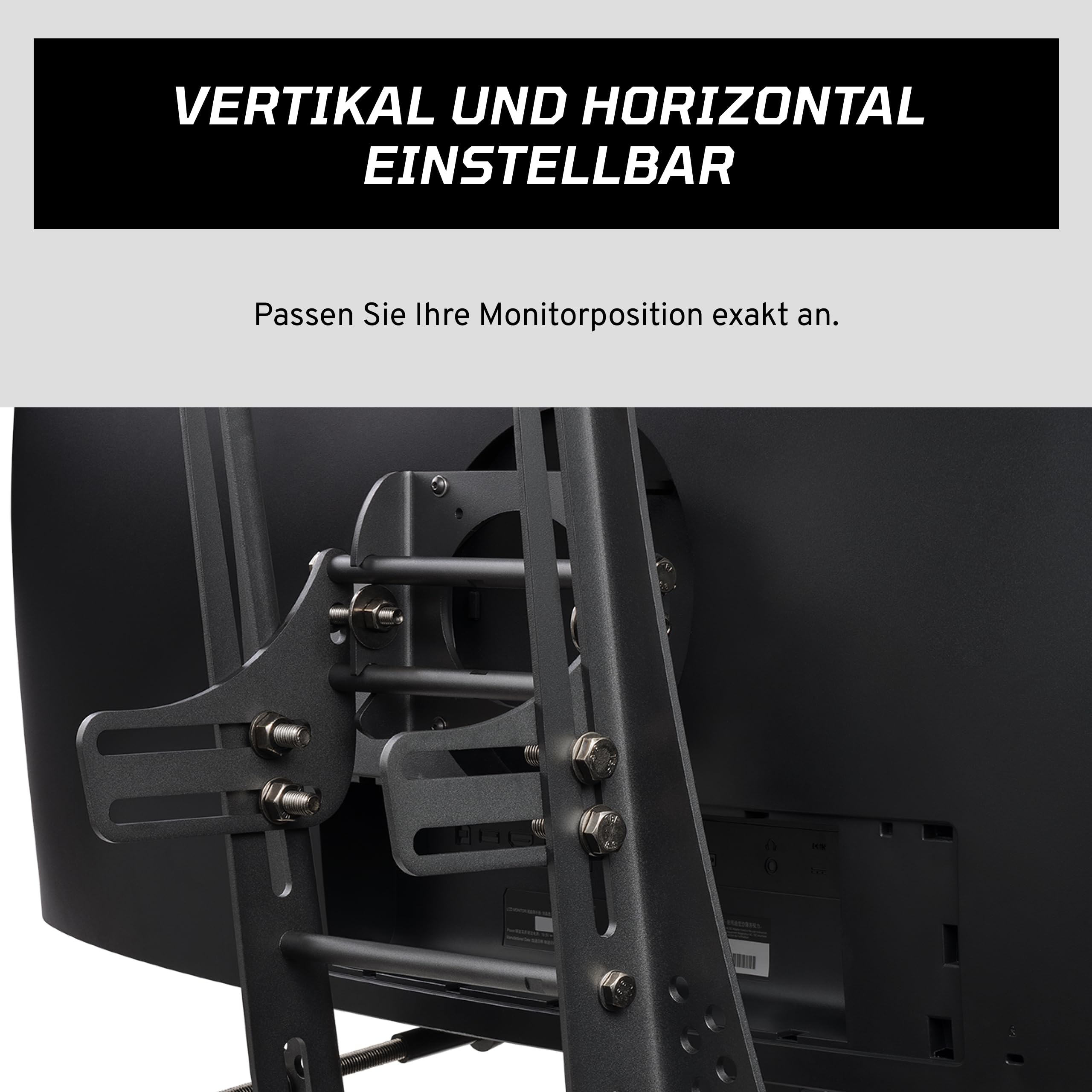 fanatec-monitorhalterung-f-r-csl-cockpit-verstellbar-schwarz image 4