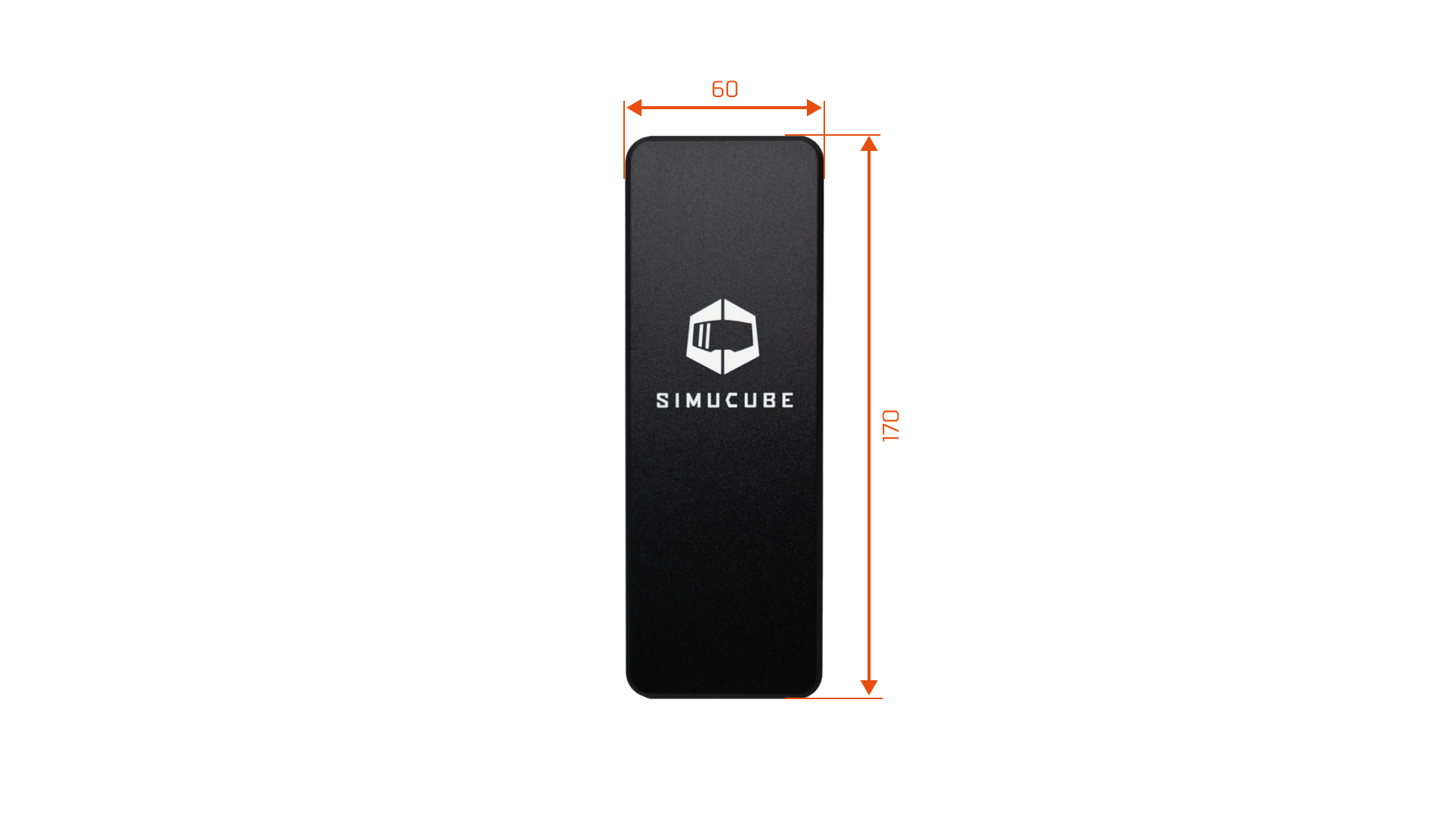 simucube-throttle-pedal-face-flat-gaspedalplatte image 2