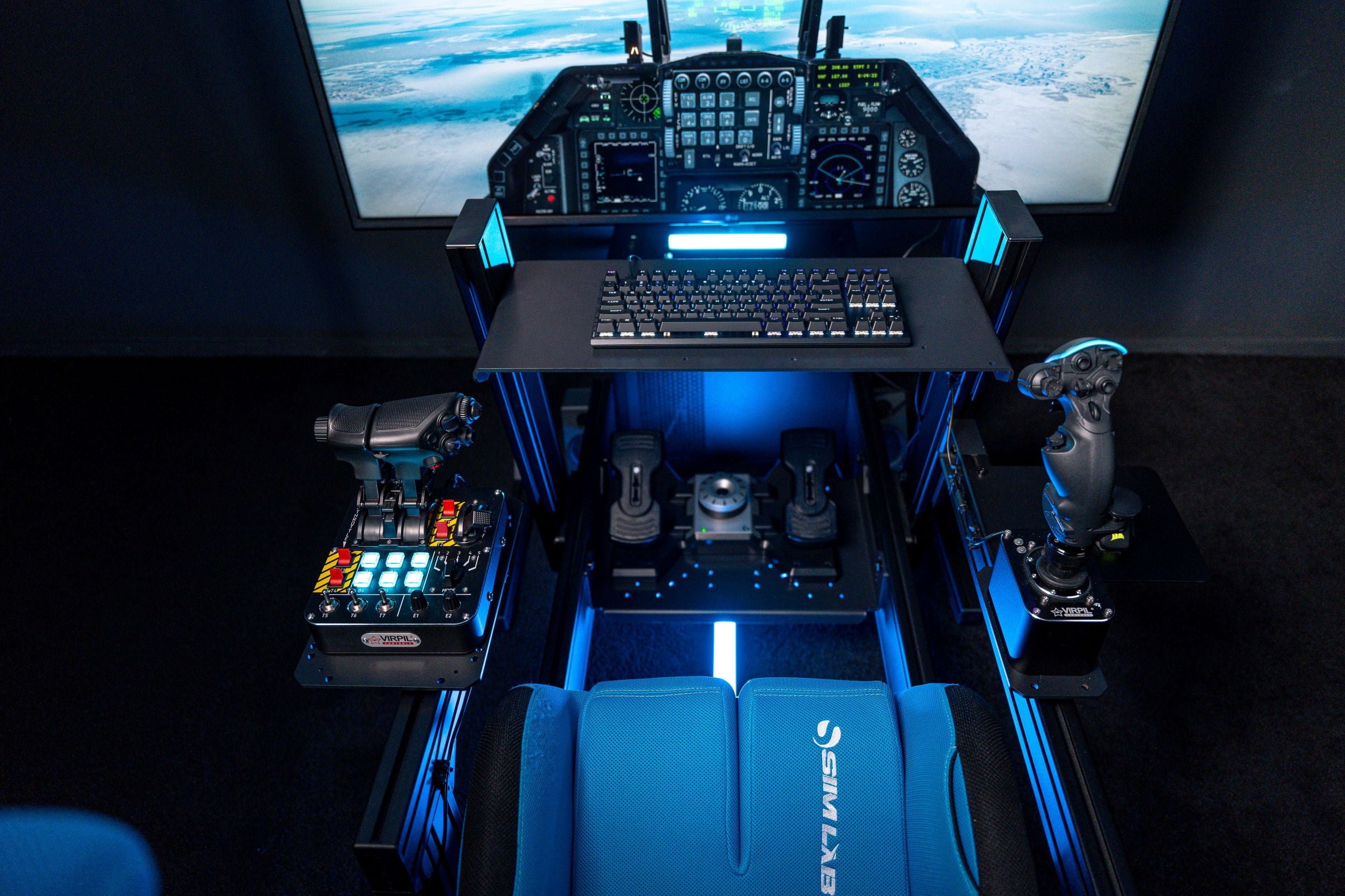 sim-lab-throttle-mount-schubregler-halterung-flight-sim image 3