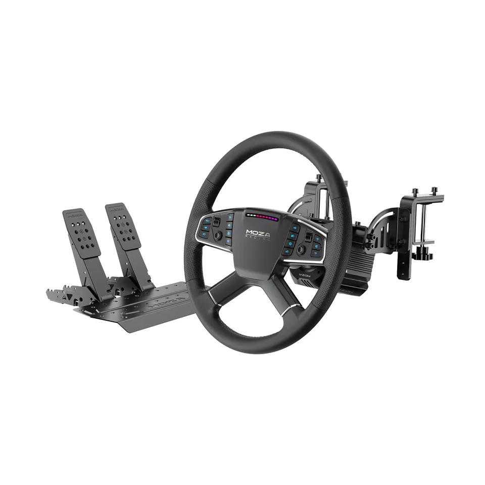 moza-racing-r5-pro-truck-bundle-6-nm-400-mm-tsw-lenkrad-sr-p-lite2-pedale image 1