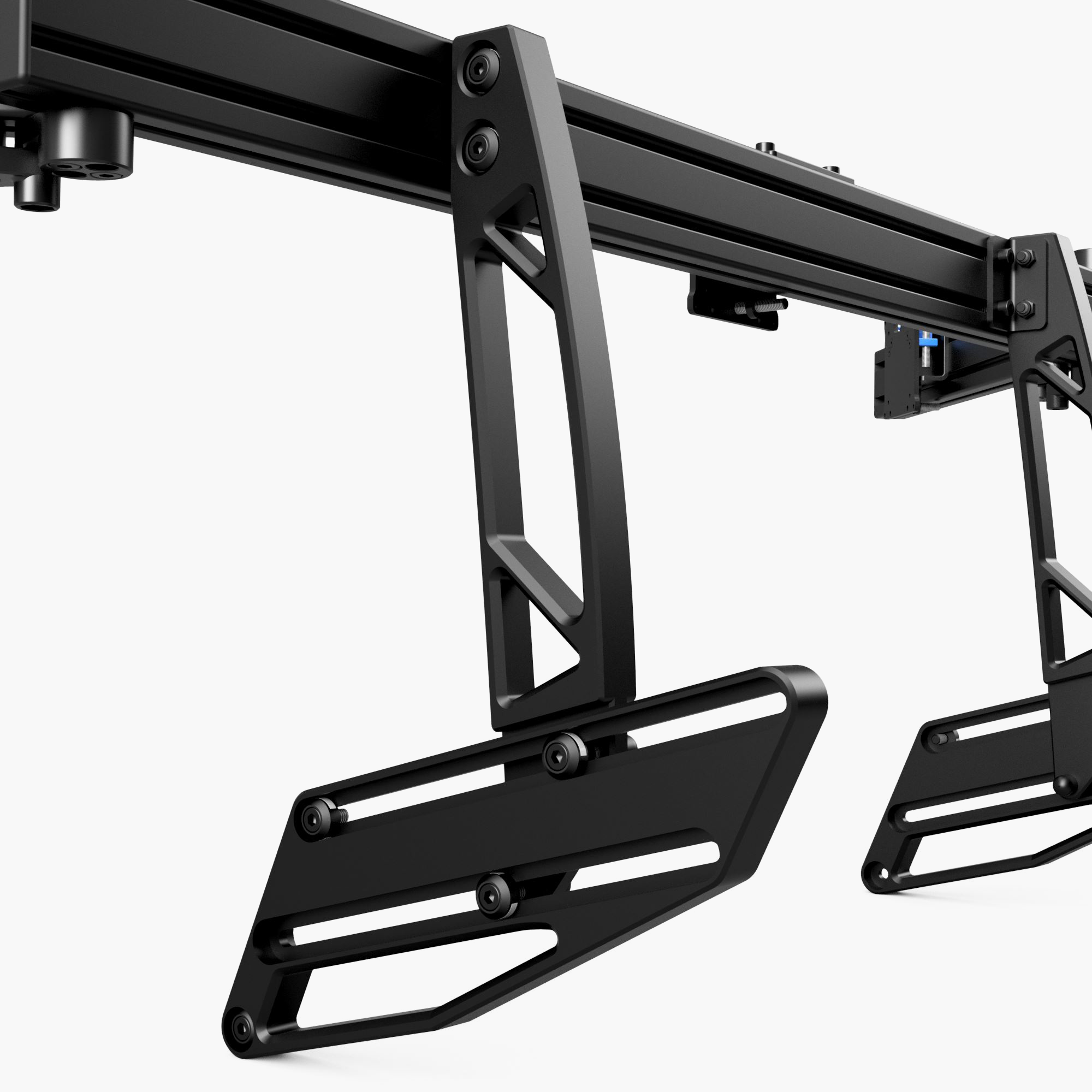 sim-lab-integrated-vario-monitor-mount-single-triple image 3