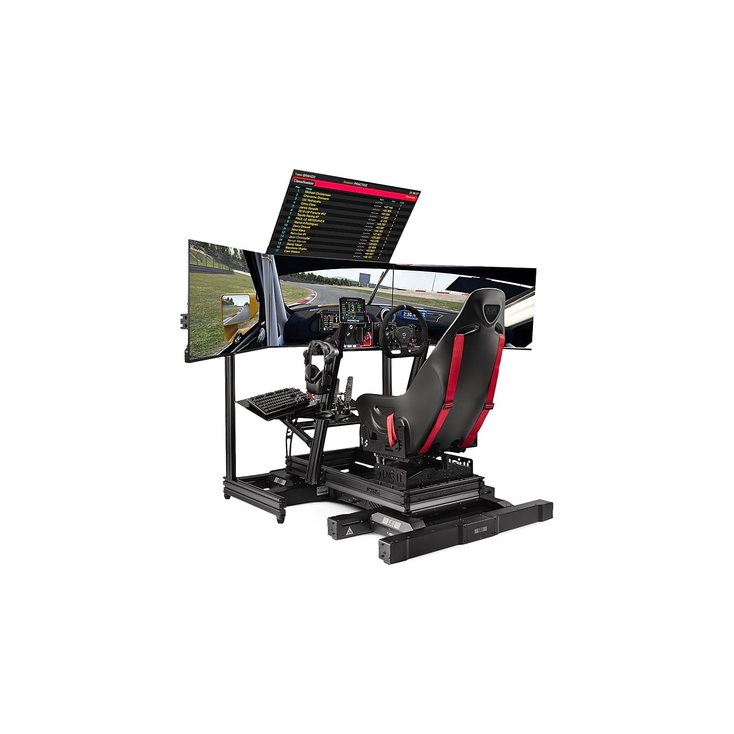 next-level-racing-elite-overhead-monitor-stand-add-on-erweiterung-f-r-21-43-zoll image 5