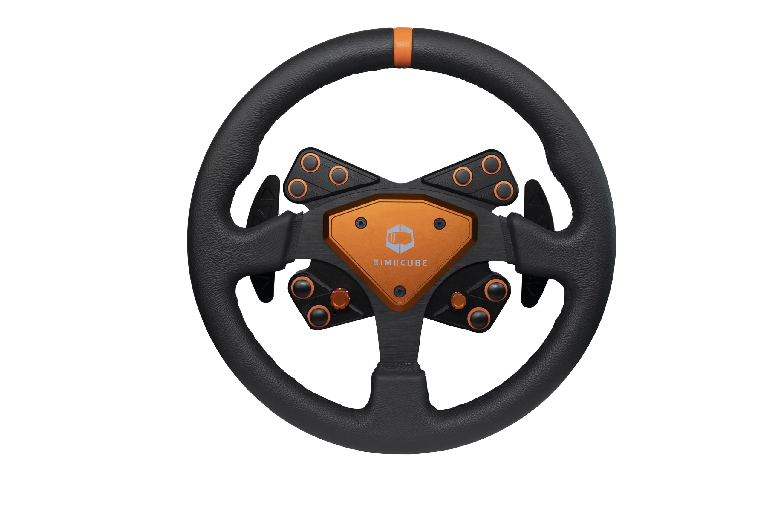simucube-tahko-round-orange-edition-simucube-2-wheelbase-bundle image 2