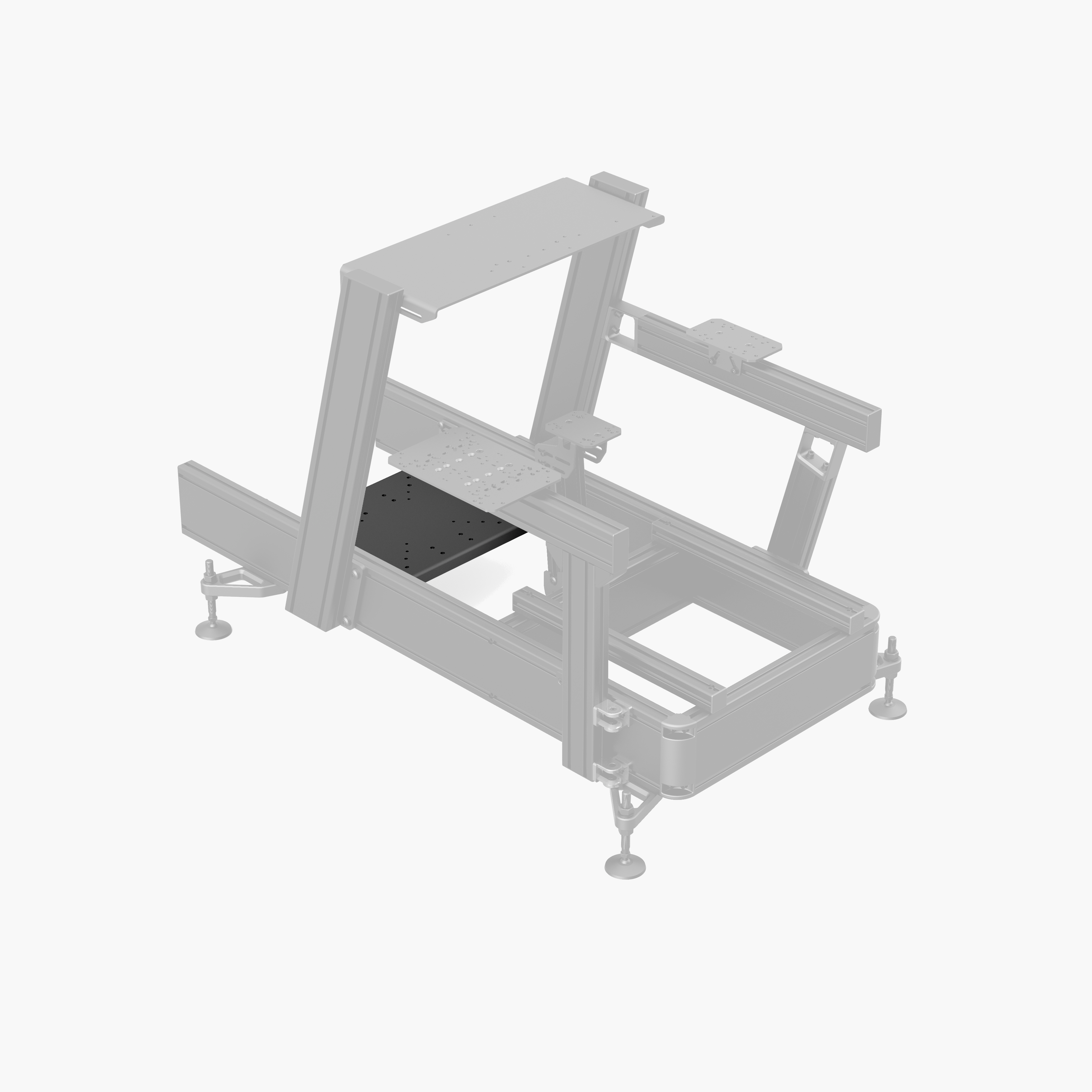 sim-lab-rudder-tray-ruderpedal-ablage-f-r-flight-sim-cockpit image 1
