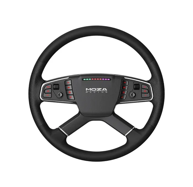 moza-racing-tsw-truck-lenkrad-400-mm-sim-lkw-lenkrad-mit-mikrofaserleder image 1