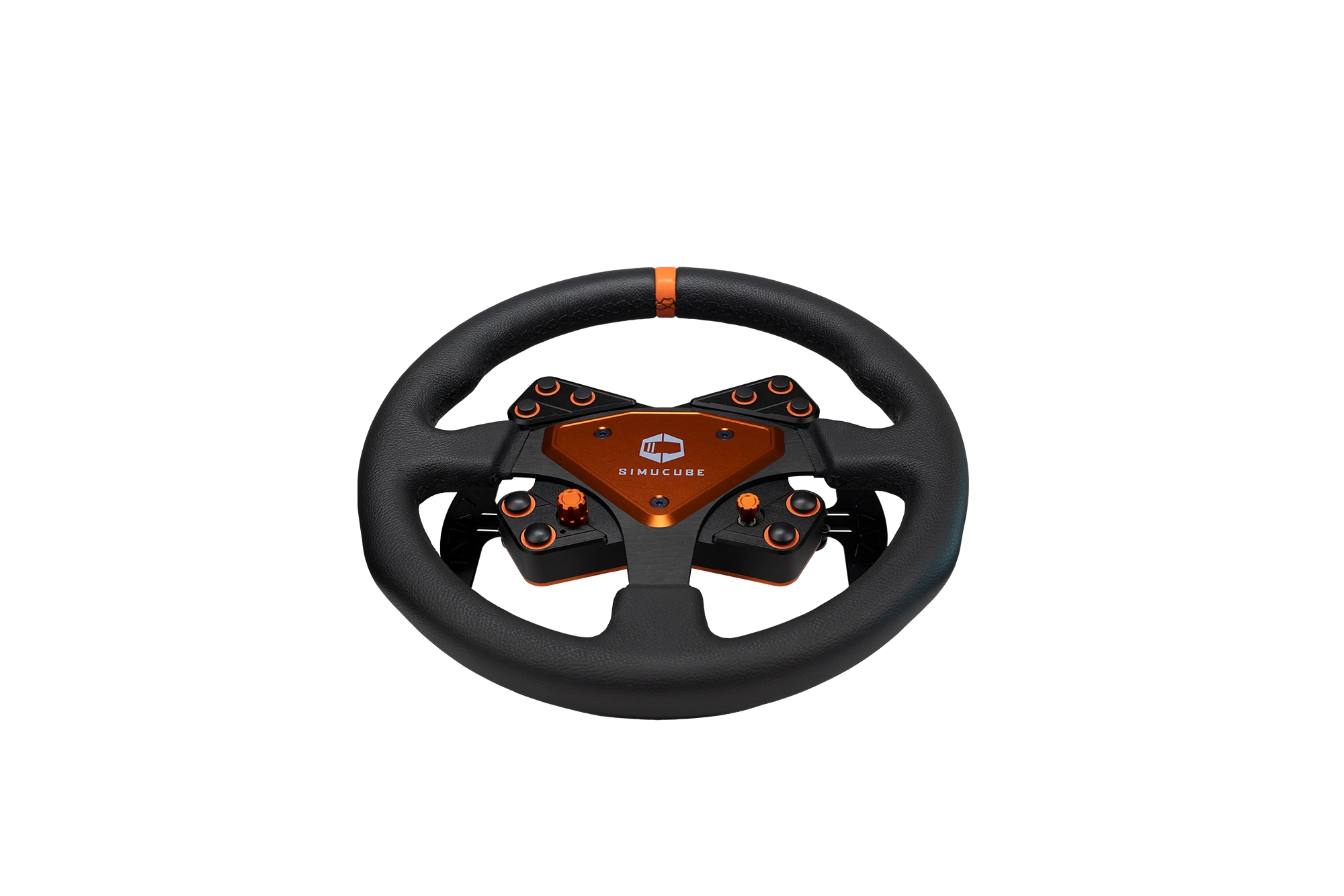 simucube-tahko-round-orange-edition-lenkrad-rund image 2
