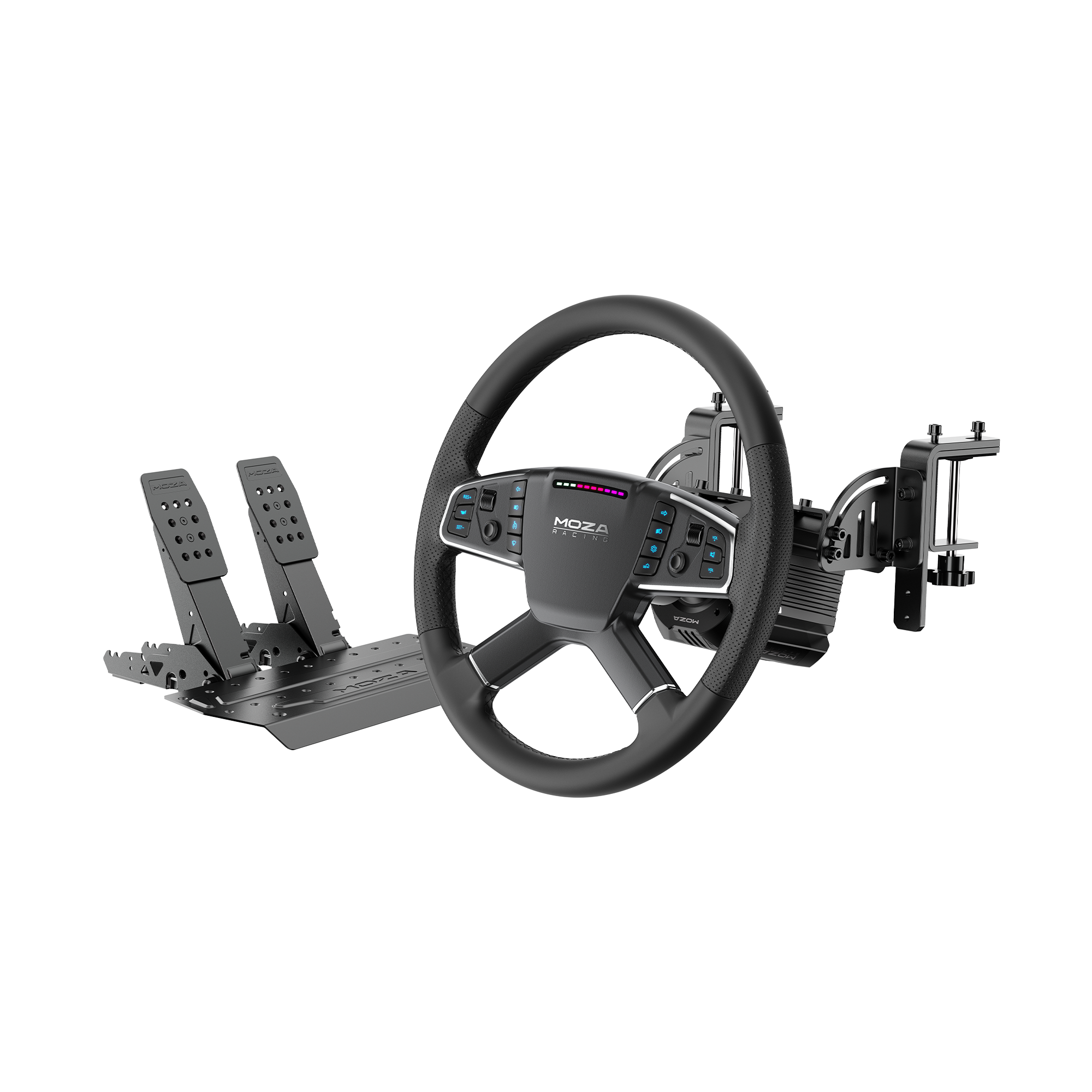 moza-racing-r5-pro-truck-bundle-6-nm-400-mm-tsw-lenkrad-sr-p-lite2-pedale image 1