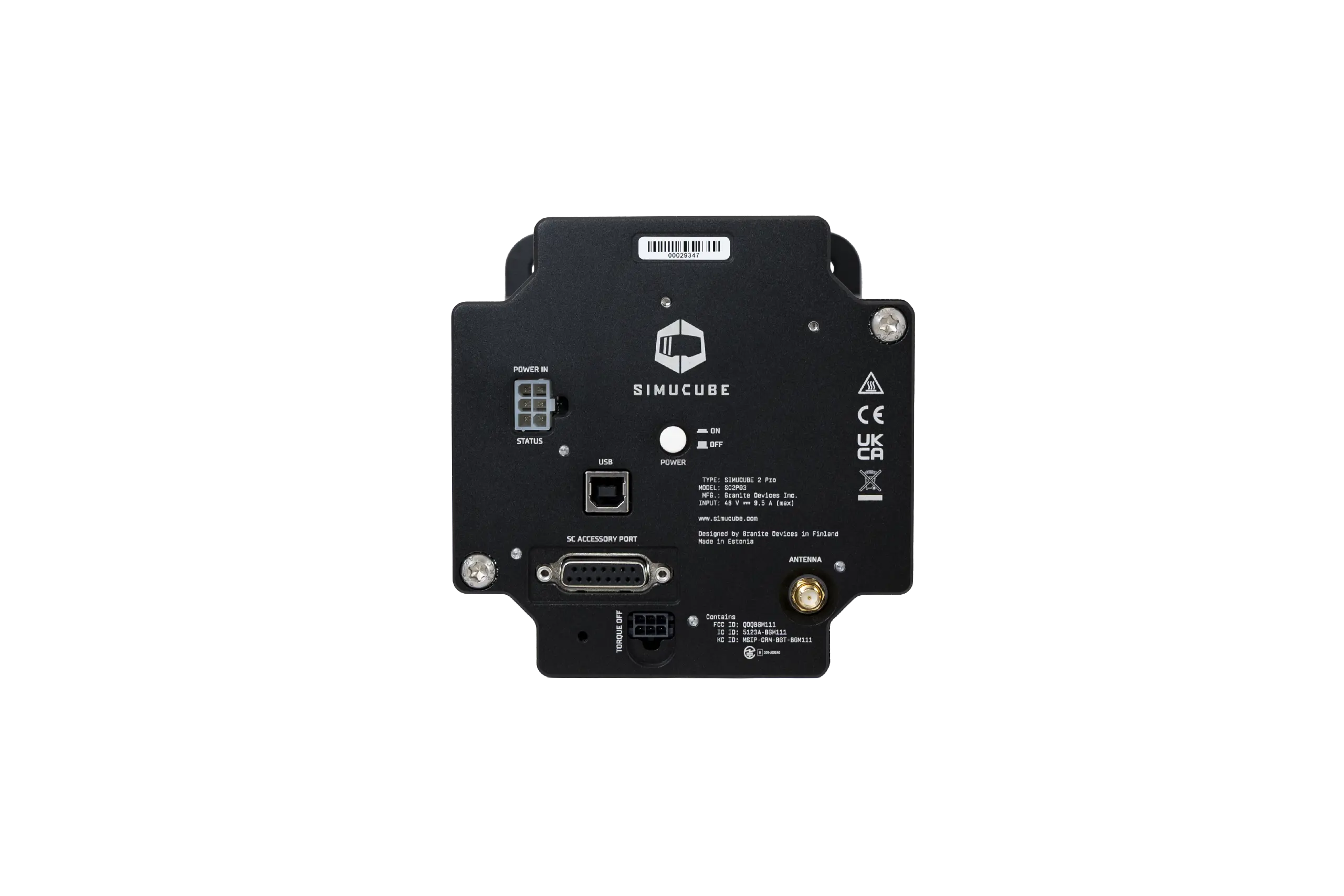 simucube-2-pro-direct-drive-wheelbase-general-berholt image 3