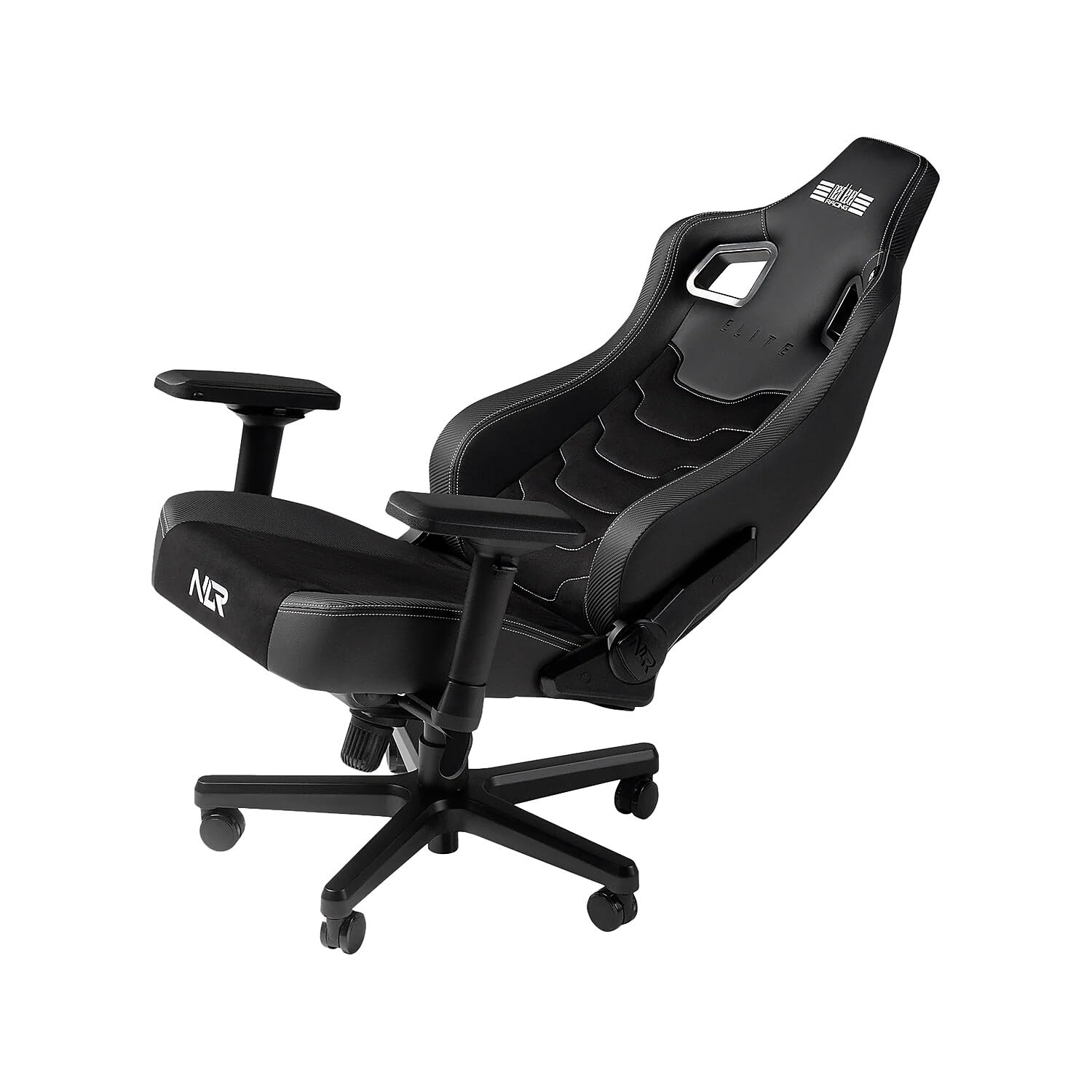 next-level-racing-elite-gaming-chair-black-leather-suede image 5