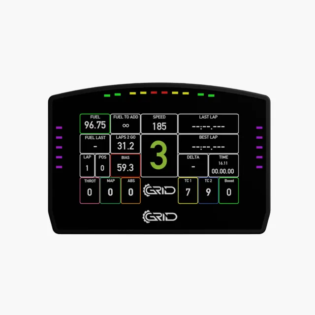 sim-lab-grid-display-ddu-5-5-zoll-dashboard-mit-rgb-leds image 1