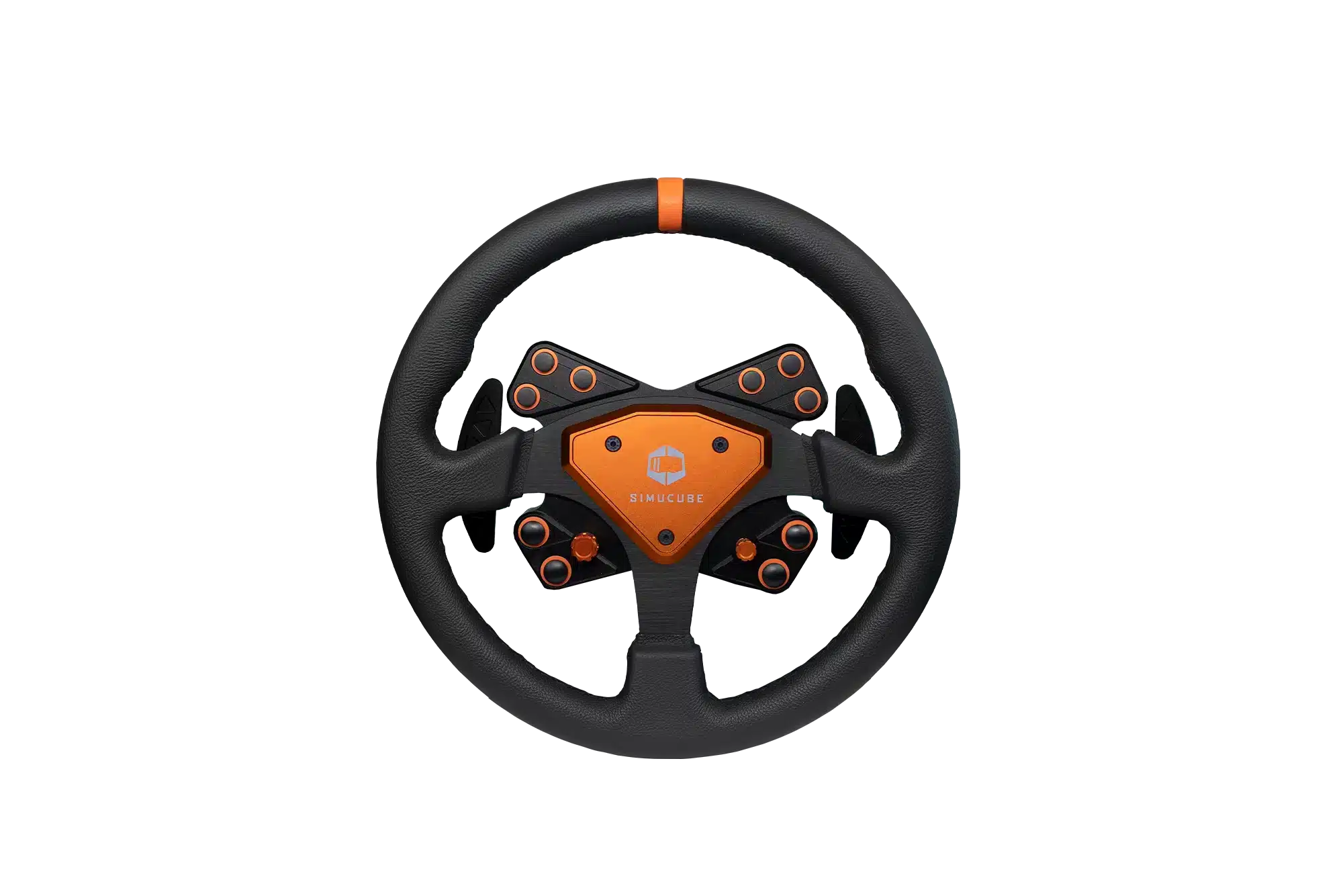 simucube-tahko-round-orange-edition-lenkrad-rund image 1