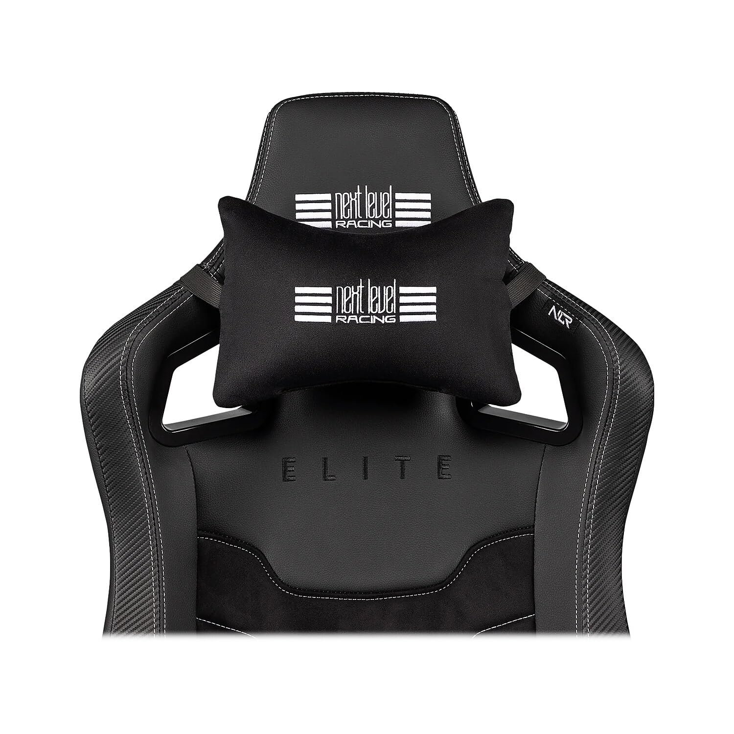 next-level-racing-elite-gaming-chair-black-leather-suede image 6
