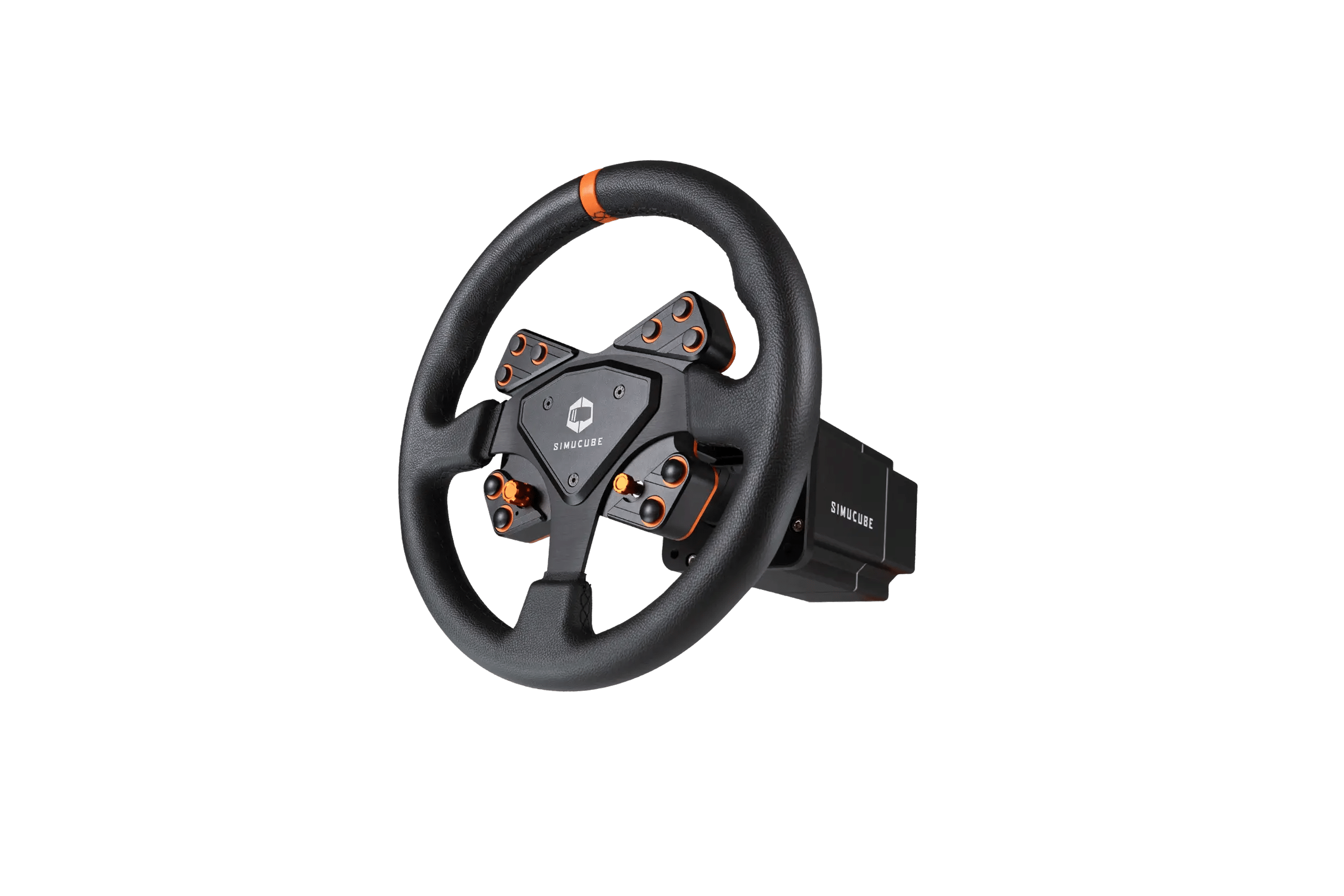 simucube-tahko-round-black-edition-simucube-2-wheelbase-bundle-direct-drive-lenk image 1