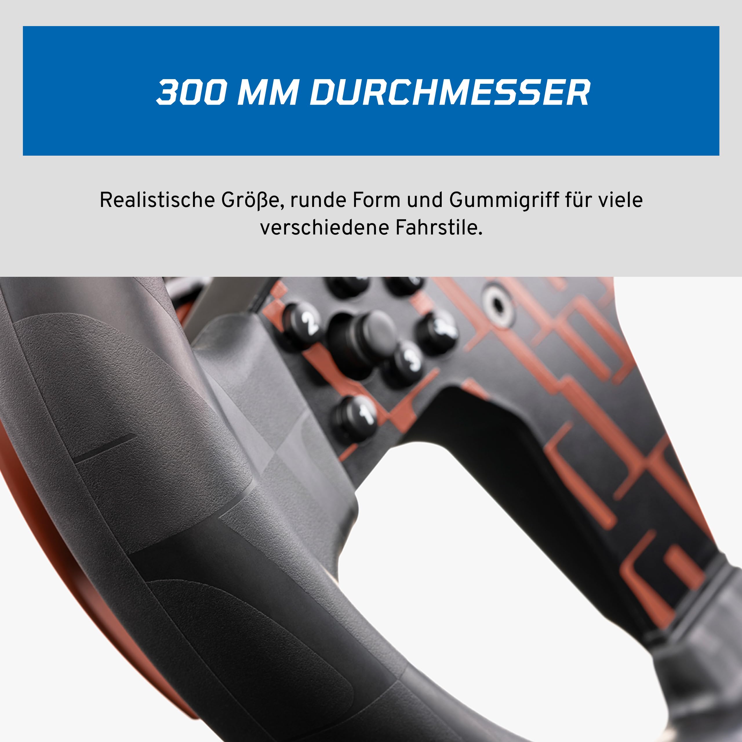 fanatec-csl-lenkrad-bmw-sim-racing-lenkrad-300-mm-mit-gummigriff-f-r-pc-ps5-ps4 image 3